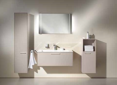 Keuco Royal 60 Шкаф-пенал L, подвесной 40x40x181h см, цвет: бежевый 32130 450001