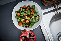 Grohe K400 Кухонная мойка из нержавеющей стали 87,3x18,5 см, с крылом, цвет: нержавеющая сталь 31568SD0