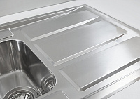 Grohe K400 Кухонная мойка из нерж. стали 98,3x18,8см, с крылом и доп. чашей, цвет: нержавеющая сталь 31569SD0