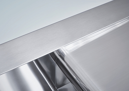 Grohe K1000 Кухонная мойка из нерж. стали 116x20 см, с крылом и доп. чашей, цвет: нержавеющая сталь 31581SD0