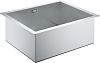 Grohe K700 Кухонная мойка из нержавеющей стали 56,4x20 см, с доп. чашей, цвет: нержавеющая сталь 31579SD0