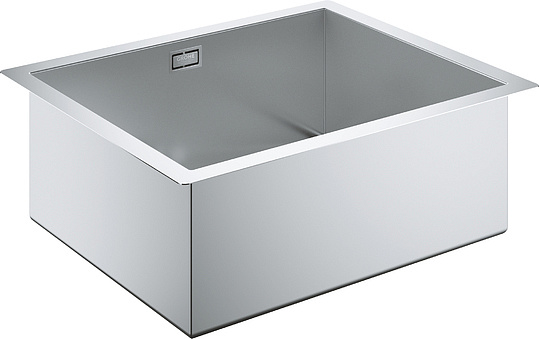Grohe K700 Кухонная мойка из нержавеющей стали 56,4x20 см, с доп. чашей, цвет: нержавеющая сталь 31579SD0