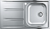 Grohe K400 Кухонная мойка из нержавеющей стали 86x18,5 см, с крылом, цвет: нержавеющая сталь 31566SD0