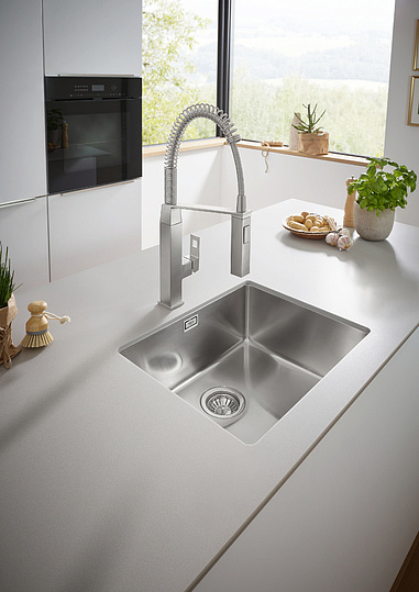 Grohe K700U Кухонная мойка из нержавеющей стали 54x19,5 см, цвет: нержавеющая сталь 31574SD0