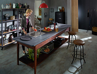 Hansgrohe C71 Кухонная мойка встраиваемая 1 чаша, смеситель, система слива 55x50 см, цвет: хром 43201000