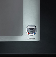 Hansgrohe C71 Кухонная мойка встраиваемая 1 чаша, смеситель, система слива 55x50 см, цвет: хром 43201000