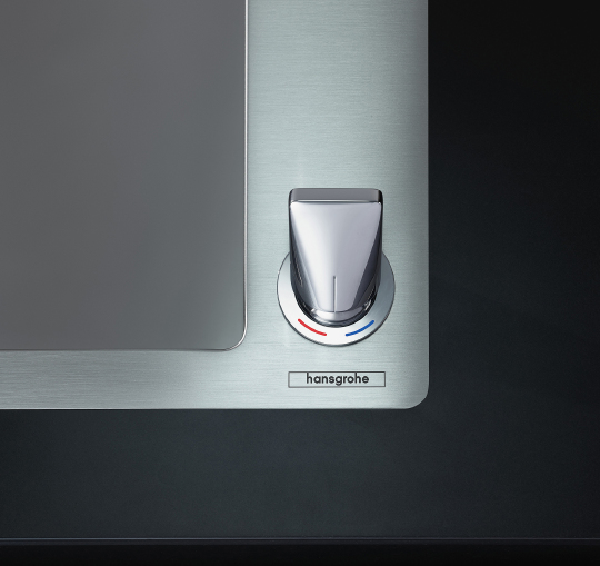 Hansgrohe C71 Кухонная мойка встраиваемая 1 чаша, смеситель, слив 55x50 см, цвет: нержавеющая сталь 43201800