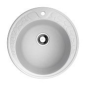 Omoikiri Tovada 51-PA Кухонная мойка Artgranit 51x51 см, цвет: пастила 4993365