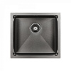 Paulmark Marx Кухонная мойка нержавеющая сталь 48x44 см, цвет: вороненая сталь PM214844-GM