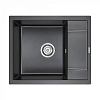 Paulmark Flugen Кухонная мойка It-Granit 60x50 см, цвет: черный PM216050-BL