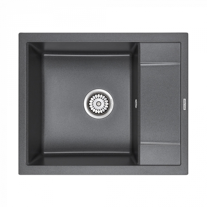 Paulmark Flugen Кухонная мойка It-Granit 60x50 см, цвет: графит PM216050-DG