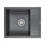 Paulmark Flugen Кухонная мойка It-Granit 60x50 см, цвет: графит PM216050-DG
