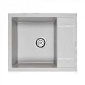 Paulmark Flugen Кухонная мойка It-Granit 60x50 см, цвет: серый PM216050-GR