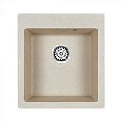 Paulmark Kante Кухонная мойка It-Granit 46x50 см, цвет: бежевый PM104651-BE