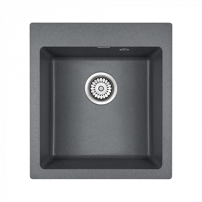 Paulmark Kante Кухонная мойка It-Granit 46x50 см, цвет: графит PM104651-DG