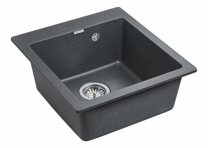 Paulmark Kante Кухонная мойка It-Granit 46x50 см, цвет: графит PM104651-DG