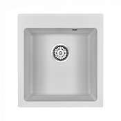 Paulmark Kante Кухонная мойка It-Granit 46x50 см, цвет: белый PM104651-WH