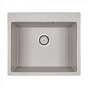 Paulmark Kante Кухонная мойка It-Granit 60x52 см, цвет: серый PM106052-GR