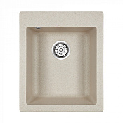 Paulmark Kante Кухонная мойка It-Granit 41,5x49 см, цвет: бежевый PM104249-BE