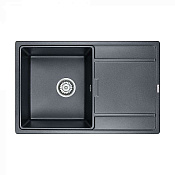 Paulmark Flugen Кухонная мойка It-Granit 78x50 см, цвет: черный металлик PM217850-BLM