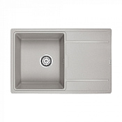 Paulmark Flugen Кухонная мойка It-Granit 78x50 см, цвет: серый PM217850-GR