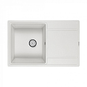 Paulmark Flugen Кухонная мойка It-Granit 78x50 см, цвет: белый PM217850-WH