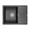Paulmark Flugen Кухонная мойка It-Granit 65x50 см, цвет: черный PM216550-BL
