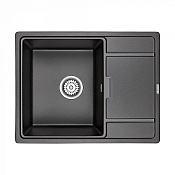 Paulmark Flugen Кухонная мойка It-Granit 65x50 см, цвет: черный PM216550-BL