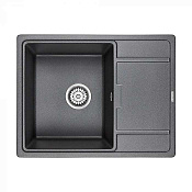 Paulmark Flugen Кухонная мойка It-Granit 65x50 см, цвет: графит PM216550-DG