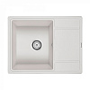 Paulmark Flugen Кухонная мойка It-Granit 65x50 см, цвет: белый PM216550-WH