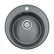 Paulmark Gelegen Кухонная мойка It-Granit 48x48 см, цвет: графит PM404800-DG