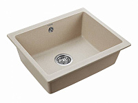 Paulmark Gera Кухонная мойка It-Granit 55x46 см, цвет: бежевый PM205546-BE