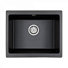 Paulmark Gera Кухонная мойка It-Granit 55x46 см, цвет: черный PM205546-BL