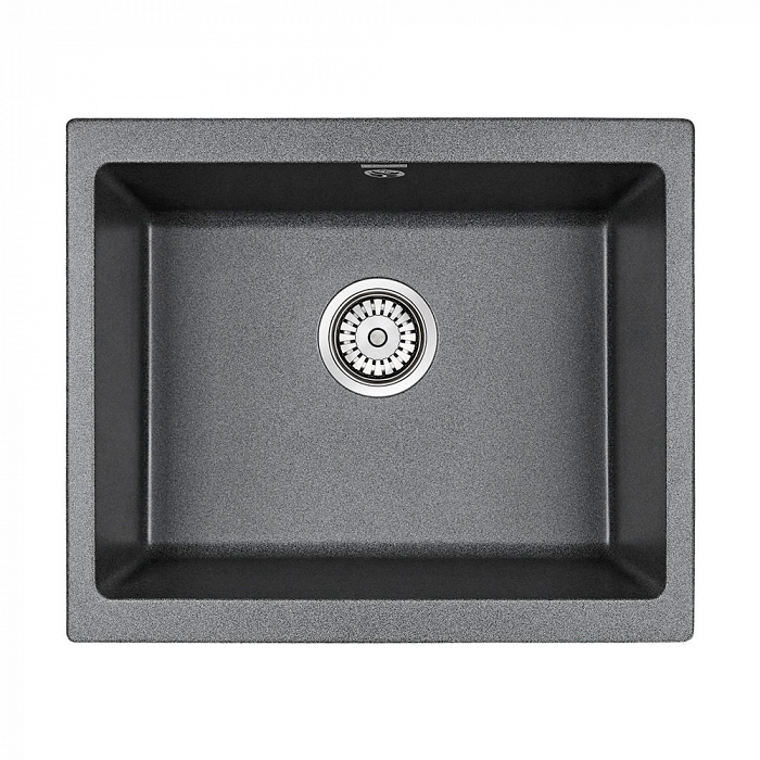 Paulmark Gera Кухонная мойка It-Granit 55x46 см, цвет: графит PM205546-DG