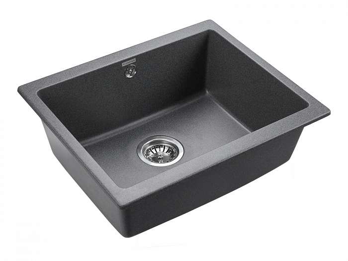 Paulmark Gera Кухонная мойка It-Granit 55x46 см, цвет: графит PM205546-DG