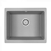 Paulmark Gera Кухонная мойка It-Granit 55x46 см, цвет: серый металлик PM205546-GRM