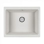 Paulmark Gera Кухонная мойка It-Granit 55x46 см, цвет: белый PM205546-WH