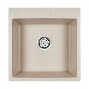 Paulmark Kante Кухонная мойка It-Granit 51x52 см, цвет: бежевый PM105152-BE