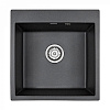 Paulmark Kante Кухонная мойка It-Granit 51x52 см, цвет: черный PM105152-BL