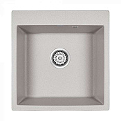 Paulmark Kante Кухонная мойка It-Granit 51x52 см, цвет: серый PM105152-GR