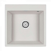 Paulmark Kante Кухонная мойка It-Granit 51x52 см, цвет: белый PM105152-WH