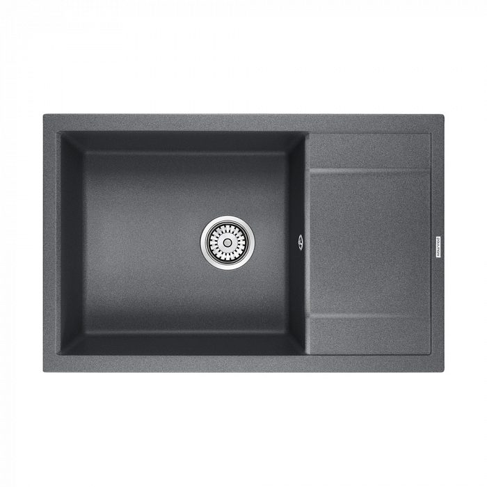 Paulmark Flugen Кухонная мойка It-Granit 78x50 см, цвет: графит PM317850-DG
