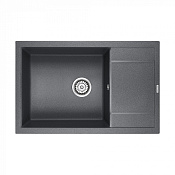 Paulmark Flugen Кухонная мойка It-Granit 78x50 см, цвет: графит PM317850-DG