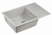 Paulmark Flugen Кухонная мойка It-Granit 78x50 см, цвет: серый PM317850-GR