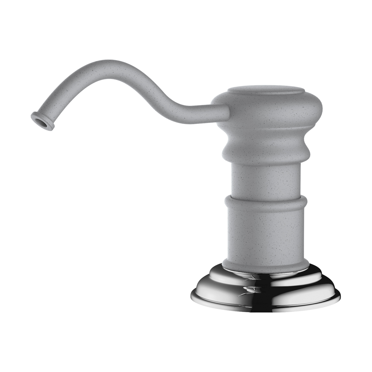 Omoikiri OM-01-GR Дозатор для кухни, цвет: leningrad grey 4995032