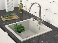 Paulmark Rein Дозатор для жидкого мыла встраиваемый латунь, цвет: никель D002-NI