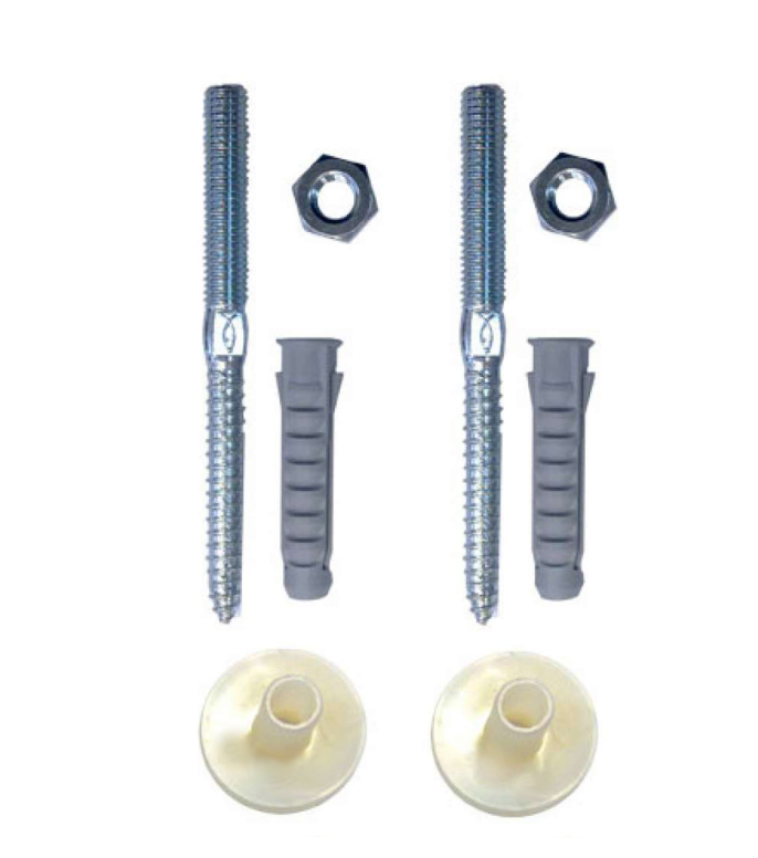 Simas Lft Spazio Комплект крепежа для раковины, цвет: хром F89