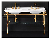 Kerasan Waldorf Консоль 150x55 см, под раковину на 150 см, со стеклянной полкой, цвет: Oro 9195K2oro