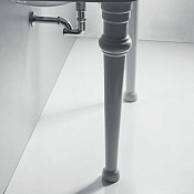 Simas Arcade Ножка керамическая для раковины AR864/AR874, цвет: белый глянцевый GB001bi