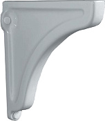 Simas Londra Кронштейн керамический (1шт) для раковин AR864/AR874, цвет: белый глянцевый MNSLENbi